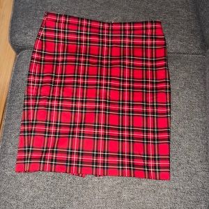 J. Crew plaid size 6 skirt